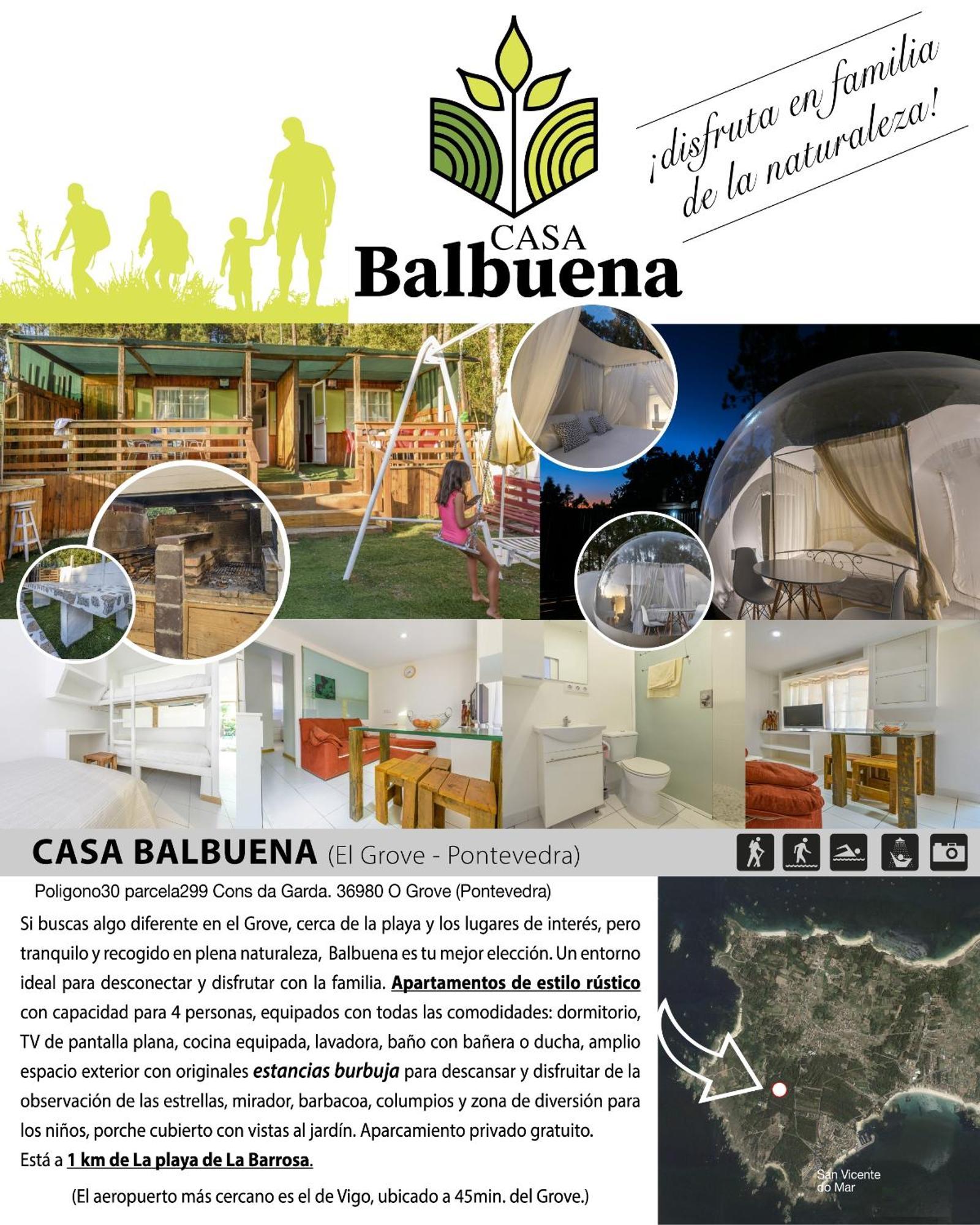 Burbujasbalbuena, Interpretacion De La Via Lactea San Vicente do Grove Exterior photo